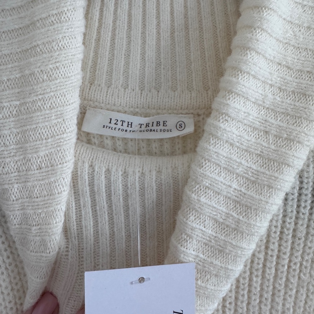 Monique Cream Sweater Maxi Dress - Picture 8 of 8